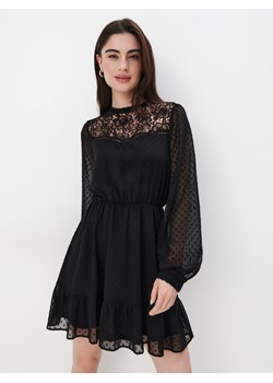 Mohito - Sukienka mini z falbaną - czarny ze sklepu Mohito w kategorii Sukienki - zdjęcie 169820428