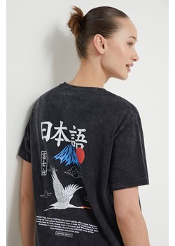 Kaotiko t-shirt bawełniany kolor czarny z nadrukiem ze sklepu ANSWEAR.com w kategorii T-shirty męskie - zdjęcie 169821868