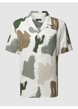 Koszula casualowa o kroju straight fit z rękawem o dł. 1/2 ze sklepu Peek&Cloppenburg  w kategorii Koszule męskie - zdjęcie 169822959