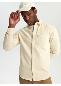 Sinsay - Koszula regular - kremowy ze sklepu Sinsay w kategorii Koszule męskie - zdjęcie 169824747