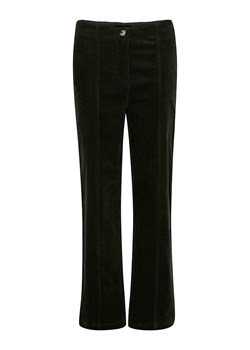 Soaked in Luxury Spodnie sztruksowe &quot;Thori&quot; w kolorze ciemnozielonym ze sklepu Limango Polska w kategorii Spodnie damskie - zdjęcie 169831977