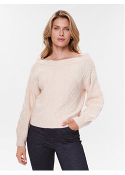 Guess Sweter W3BR16 Z2YZ2 Różowy Relaxed Fit ze sklepu MODIVO w kategorii Swetry damskie - zdjęcie 169832887