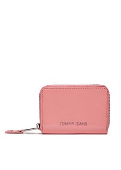Tommy Jeans Mały Portfel Damski Tjw Ess Must Small Za Patent AW0AW15935 Różowy ze sklepu MODIVO w kategorii Portfele damskie - zdjęcie 169832905