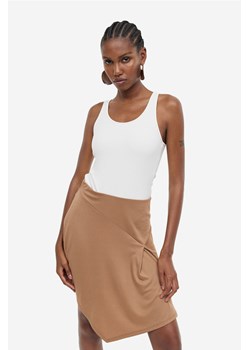 H & M - Asymetryczna spódnica - Beżowy ze sklepu H&M w kategorii Spódnice - zdjęcie 169834085