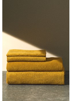 H & M - Duży ręcznik kąpielowy z frotte - Żółty ze sklepu H&M w kategorii Ręczniki - zdjęcie 169834109