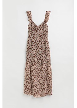H & M - Szyfonowa sukienka - Beżowy ze sklepu H&M w kategorii Sukienki - zdjęcie 169834228