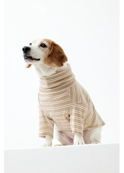 H & M - Sweter z golfem dla psa - Beżowy ze sklepu H&M w kategorii Dla zwierząt - zdjęcie 169834258
