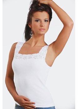 Koszulka damska biała Dominika Golden Queen ze sklepu 5.10.15 w kategorii Bluzki damskie - zdjęcie 169834755