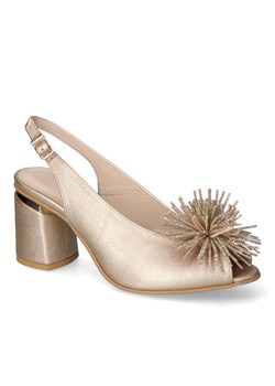 Sandały Boccato 1012 Złoty BRV ze sklepu Arturo-obuwie w kategorii Sandały damskie - zdjęcie 169834975