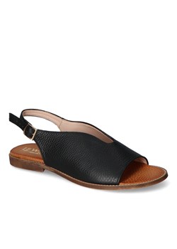 Sandały Lewski 3230/X Czarne groch ze sklepu Arturo-obuwie w kategorii Sandały damskie - zdjęcie 169835005