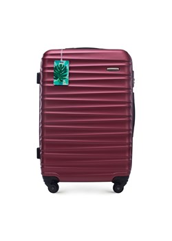 Średnia walizka z zawieszką bordowa ze sklepu WITTCHEN w kategorii Walizki - zdjęcie 169836338