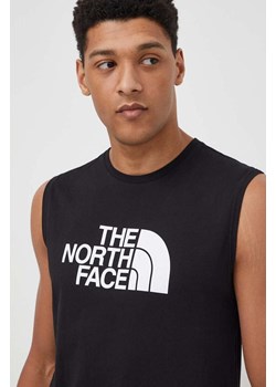 The North Face t-shirt bawełniany męski kolor czarny NF0A87R2JK31 ze sklepu ANSWEAR.com w kategorii T-shirty męskie - zdjęcie 169836948