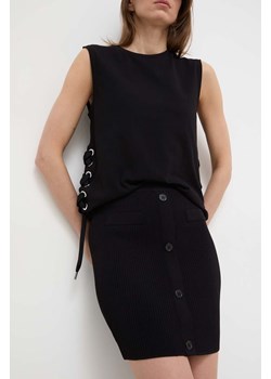 Silvian Heach spódnica kolor czarny mini ołówkowa ze sklepu ANSWEAR.com w kategorii Spódnice - zdjęcie 169836999