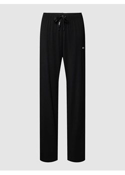 Spodnie od piżamy o kroju regular fit z nadrukiem z logo ze sklepu Peek&Cloppenburg  w kategorii Piżamy damskie - zdjęcie 169838258
