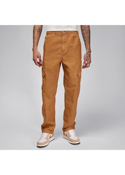 Męskie spodnie z efektem sprania Jordan Essentials Chicago - Brązowy ze sklepu Nike poland w kategorii Spodnie męskie - zdjęcie 169839346