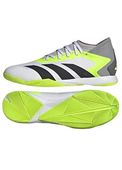 Buty piłkarskie adidas Predator Accuracy.3 In M GY9990 białe białe ze sklepu ButyModne.pl w kategorii Buty sportowe męskie - zdjęcie 169839509