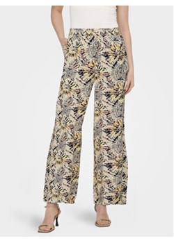 JDY Spodnie materiałowe 15295021 Beżowy Regular Fit ze sklepu MODIVO w kategorii Spodnie damskie - zdjęcie 169840295