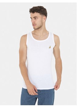 Brave Soul Tank top MV-149FALLEN Biały Slim Fit ze sklepu MODIVO w kategorii T-shirty męskie - zdjęcie 169842798
