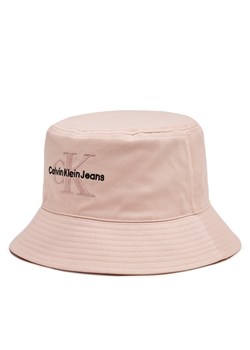 Kapelusz Calvin Klein Jeans Monogram Bucket Hat K60K611029 Różowy ze sklepu eobuwie.pl w kategorii Kapelusze damskie - zdjęcie 169843368