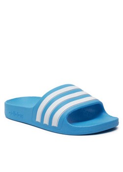 adidas Klapki adilette Aqua Slides Kids ID2621 Niebieski ze sklepu MODIVO w kategorii Klapki dziecięce - zdjęcie 169844147