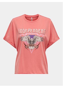 ONLY T-Shirt Lucy 15316637 Różowy Regular Fit ze sklepu MODIVO w kategorii Bluzki damskie - zdjęcie 169846705
