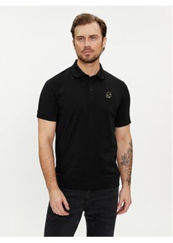 KARL LAGERFELD Polo 745019 542221 Czarny Regular Fit ze sklepu MODIVO w kategorii T-shirty męskie - zdjęcie 169846765