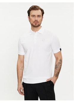 KARL LAGERFELD Polo 745019 542221 Biały Regular Fit ze sklepu MODIVO w kategorii T-shirty męskie - zdjęcie 169846799