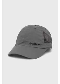 Columbia czapka z daszkiem Tech Shade kolor szary 1539331 ze sklepu PRM w kategorii Czapki z daszkiem męskie - zdjęcie 169850266