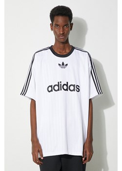 adidas Originals t-shirt męski kolor biały z nadrukiem IM9459 ze sklepu PRM w kategorii T-shirty męskie - zdjęcie 169850596