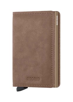 Secrid portfel kolor brązowy ze sklepu PRM w kategorii Portfele damskie - zdjęcie 169850708