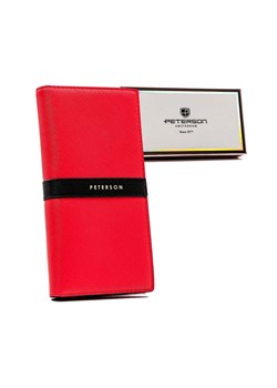 Elegancki, duży portfel damski ze skóry ekologicznej - Peterson ze sklepu 5.10.15 w kategorii Portfele damskie - zdjęcie 169851748