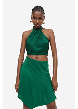 H & M - Asymetryczna spódnica - Zielony ze sklepu H&M w kategorii Spódnice - zdjęcie 169853105