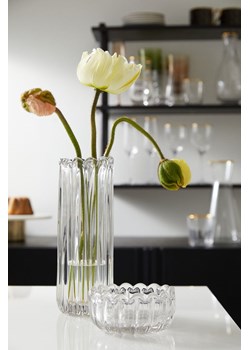 H & M - Wysoki wazon szklany - Biały ze sklepu H&M w kategorii Wazony - zdjęcie 169853166