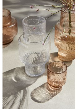 H & M - Szklany świecznik - Beżowy ze sklepu H&M w kategorii Świeczniki - zdjęcie 169853208
