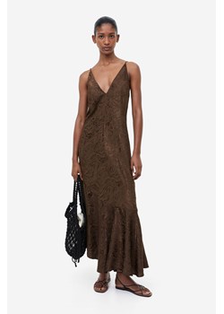 H & M - Sukienka na ramiączkach - Brązowy ze sklepu H&M w kategorii Sukienki - zdjęcie 169853247