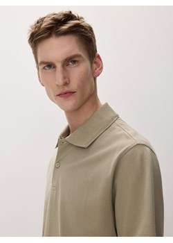 Reserved - Koszulka polo oversize - oliwkowy ze sklepu Reserved w kategorii T-shirty męskie - zdjęcie 169857166