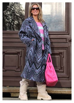 miss goodlife Płaszcz przejściowy w kolorze niebieskim ze sklepu Limango Polska w kategorii Płaszcze damskie - zdjęcie 169861879