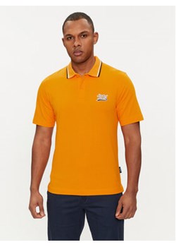 Jack&Jones Polo Tevor 12228781 Pomarańczowy Standard Fit ze sklepu MODIVO w kategorii T-shirty męskie - zdjęcie 169871018