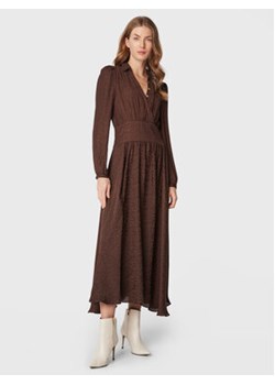 Morgan Sukienka codzienna 222-RONEW Brązowy Regular Fit ze sklepu MODIVO w kategorii Sukienki - zdjęcie 169871307