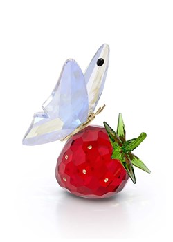 Swarovski dekoracja Idyllia Butterfly and Strawberry ze sklepu ANSWEAR.com w kategorii Dekoracje - zdjęcie 169872139