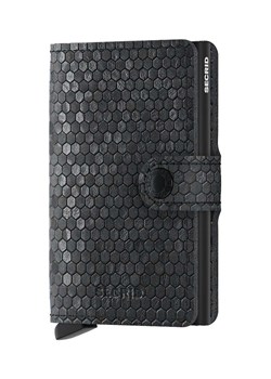 Secrid portfel skórzany Miniwallet Hexagon Black kolor czarny ze sklepu ANSWEAR.com w kategorii Portfele damskie - zdjęcie 169872599