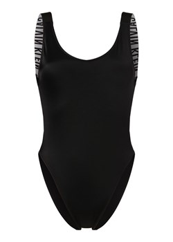 Calvin Klein Damski kostium kąpielowy Kobiety Sztuczne włókno czarny jednolity ze sklepu vangraaf w kategorii Stroje kąpielowe - zdjęcie 169875768