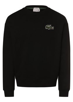 Lacoste Bluza z aplikacją z logo Mężczyźni Bawełna czarny jednolity ze sklepu vangraaf w kategorii Bluzy męskie - zdjęcie 169875777