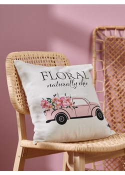 Sinsay - Poszewka na poduszkę - różowy ze sklepu Sinsay w kategorii Poszewki na poduszki - zdjęcie 169878608