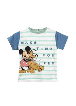Koszulka chłopięca w paski Myszka Mickey ze sklepu 5.10.15 w kategorii Koszulki niemowlęce - zdjęcie 169880099