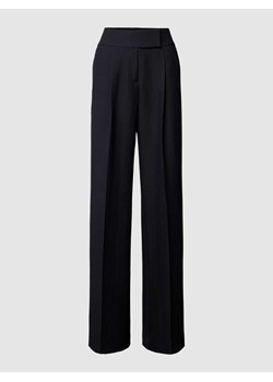 Spodnie do garnituru o kroju straight fit w kant model ‘Hasmalla’ ze sklepu Peek&Cloppenburg  w kategorii Spodnie damskie - zdjęcie 169882338
