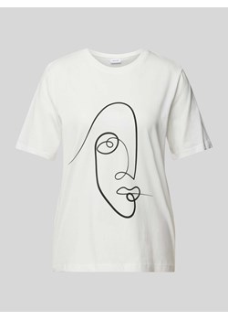 T-shirt z nadrukiem z motywem model ‘VISYBIL’ ze sklepu Peek&Cloppenburg  w kategorii Bluzki damskie - zdjęcie 169882377