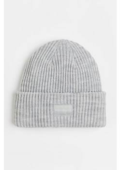 H & M - Dzianinowa czapka - Szary ze sklepu H&M w kategorii Czapki zimowe damskie - zdjęcie 169882646