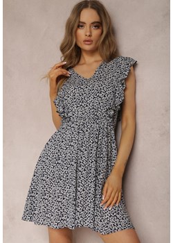 Granatowa Sukienka Phoaeia ze sklepu Renee odzież w kategorii Sukienki - zdjęcie 169885187