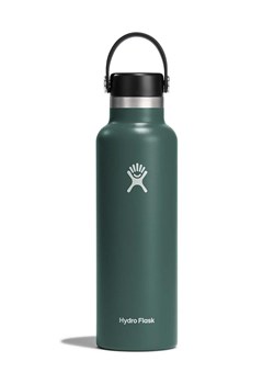 Hydro Flask butelka termiczna 21 Oz Standard Flex Cap Fir kolor szary S21SX332 ze sklepu ANSWEAR.com w kategorii Bidony i butelki - zdjęcie 169886946